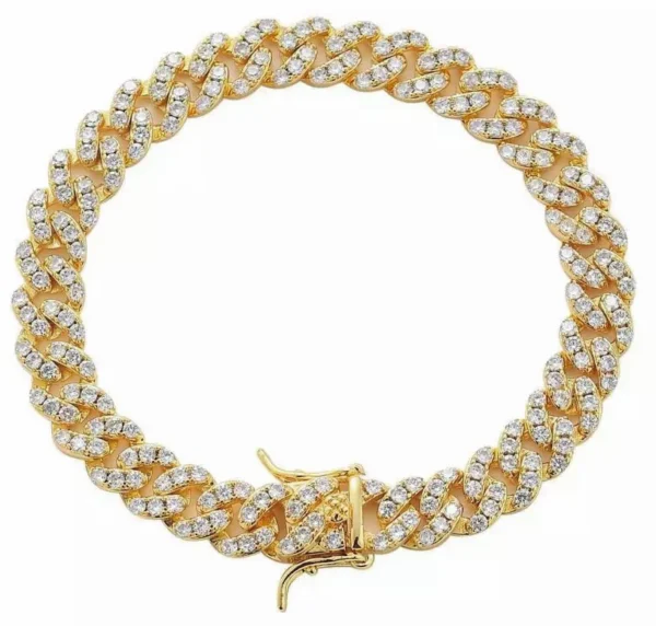 Bracciale Cuban Slim 8mm Luxury