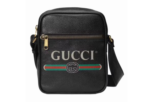 Gucci Print Messenger Bag